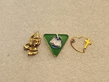 Jesus Christ Lapel Pin Lot Christian Catholic Church Bible Faith God Religion