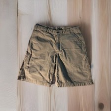 Carhartt Men's Beige Cargo Shorts Relaxed Fit Cotton Canvas Men's 34 carpenter