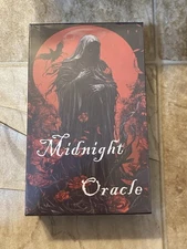 Midnight Oracle Tarot Deck And Guidebook NIB Sealed 3.25” By 5.25” Large Deck
