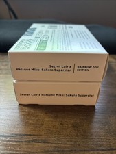 MTG Secret Lair Drop x Hatsune Miku Sakura Superstar EN Rainbow Foil And Non Set