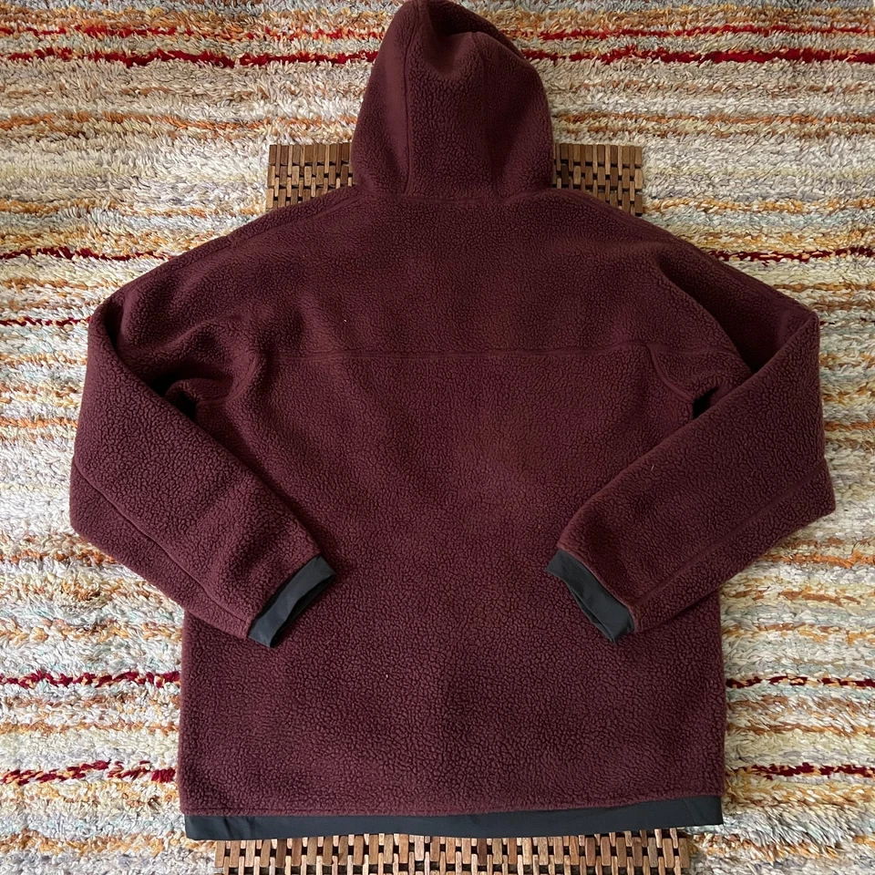 Mountain Hardwear Deep Pile Polar Anorak Sudadera con Capucha Roja Para Hombre Grande L Foto 2 de 3