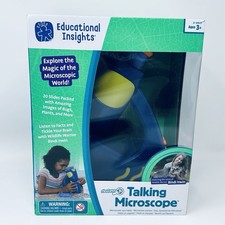 Educational Insights GeoSafari Jr. Talking Microscope Preschool STEM Toy Sealed