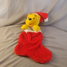 Disney Winnie The Pooh Plush Christmas Stocking 22