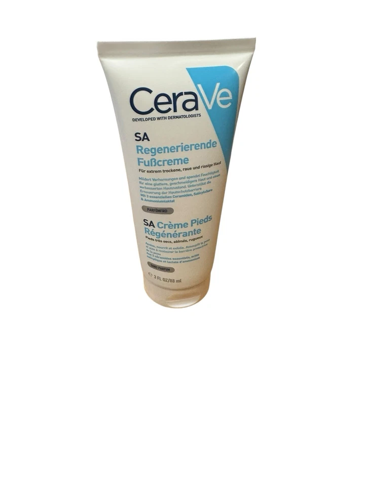Crema Renovadora para Pies CeraVe SA 88 ml Nueva Sellada Foto 4 de 4