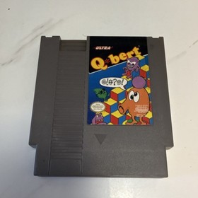 Nintendo NES Game Lot: Jackie Chan's Action Kung Fu, Shingen, Q*bert, Baseball