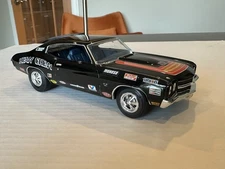 AMT 1970 Chevy Chevelle SS 454 Professional Built Model Kit Curbside Slot Car Bk