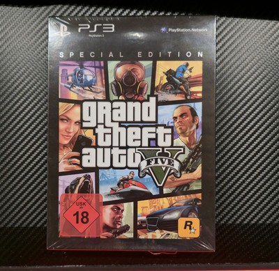 GTA 5 V Special Edition PS3 | NEU & OVP | Deutsch USK 18 | Original Verschweißt