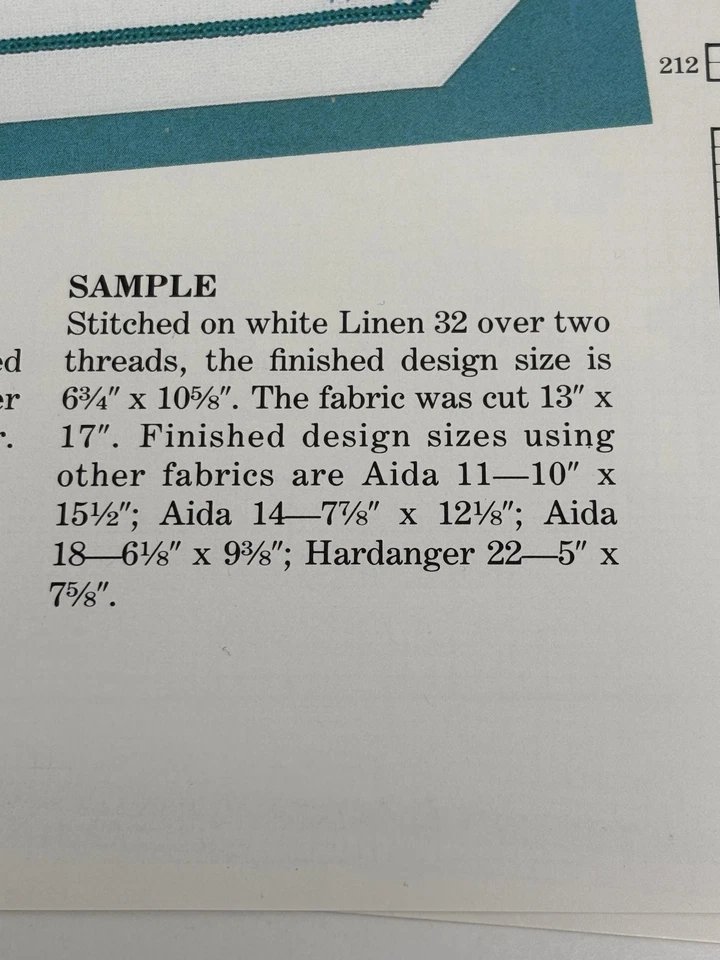 Fairy Tale Counted Cross Stitch Pattern Pages from Book - Image 2 of 3