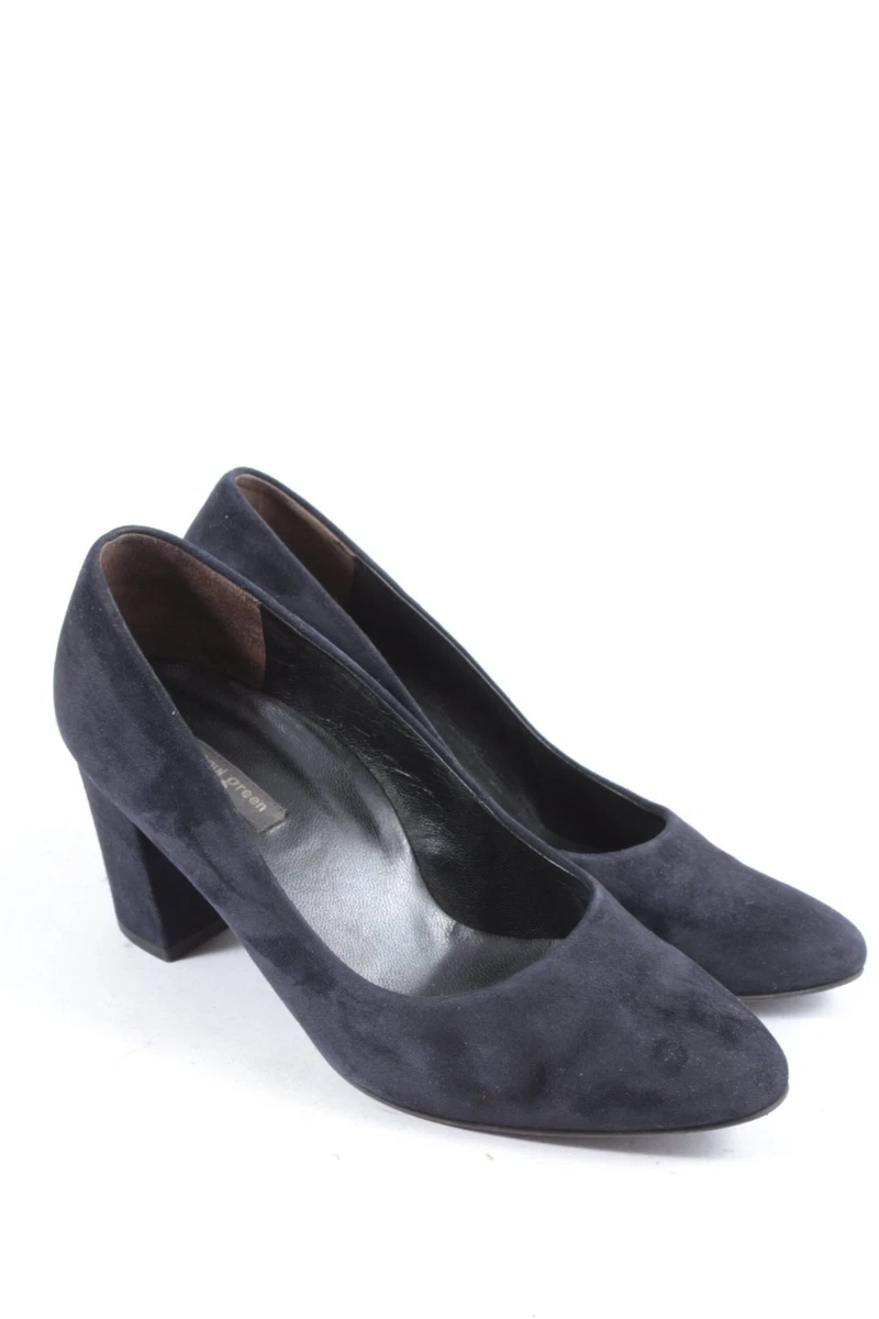 Sandales Escarpins En Cuir Paul Green - Pointure 38.5 Ou 39 - Couleur Taupe/gris - Talon Moyen - Neuf Avec Boîte
