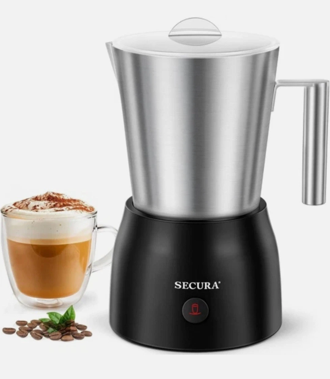 Secura Milk Frother and Steamer - Thumbnail 3