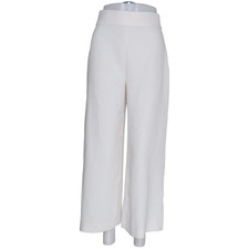 Zara Woman, Palazzohose, Größe: S, Weiß, Einfarbig, Damen #8Pb