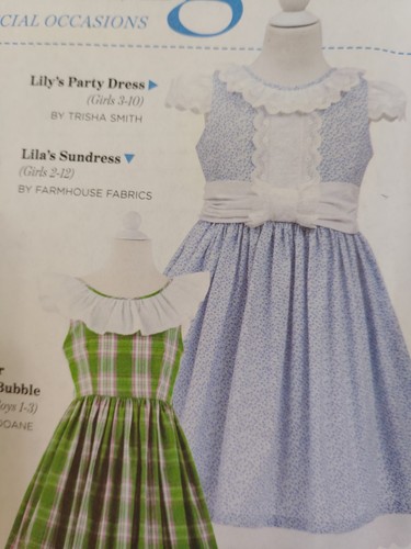 Sailor Bubble Suit Dress Girls Boys 1-12 Classic Sewing Pattern UC Summer 2018 - Picture 4 of 11