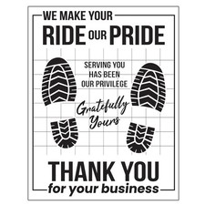 500 Pcs Paper Floor Mats for Cars, Disposable Automotive Floor Mats for Car D...