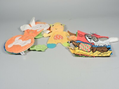 Baby Toys - GUND, Bright Starts, and Jellycat Developmental  Toys - Lot of 3