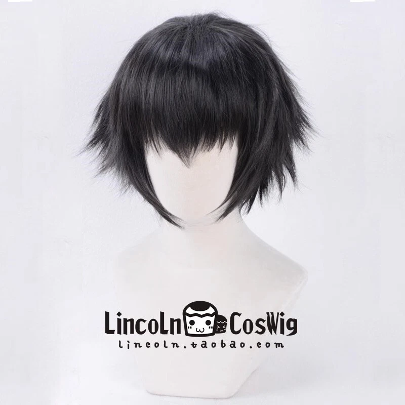 Devil May Cry 5 леди черный серый косплей смешанные волосы короткий парик с сеткой реквизит - Изображение 3 из 4
