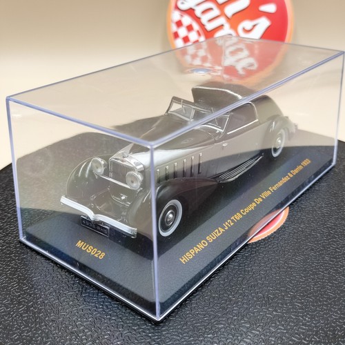 ixo Museum 1/43 Hispano Suiza J12 T68 Coupe De Ville Fernandez & Darrin 1933 - Picture 9 of 13