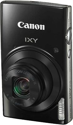 USED Canon Digital Camera IXY 210 BK Black Compact Bk | eBay