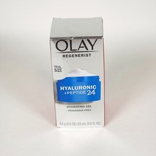 Olay Regenerist Hyaluronic Peptide 24 Hydrating Gel Fragrance Free 15mL NEW