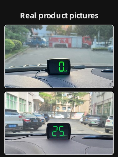 Accessory Car GPS Head Up Display HUD Digital Speedometer KMH Font Plug and Play - Picture 14 of 15