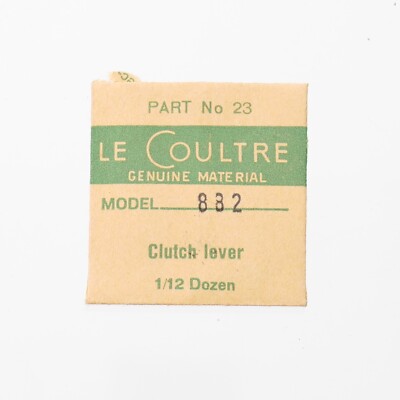 LeCoultre 882, 883 Watch Movement Clutch Lever Part NOS Watchmakers (C13D20)
