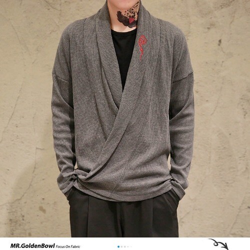 Fashion Autumn Men's Knitted Cardigan 