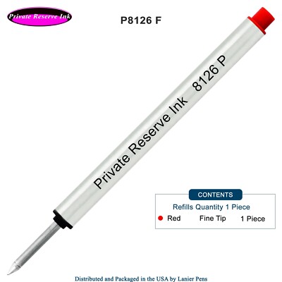 Private Reserve P8126 Capless Rollerball - Red Ink Refill