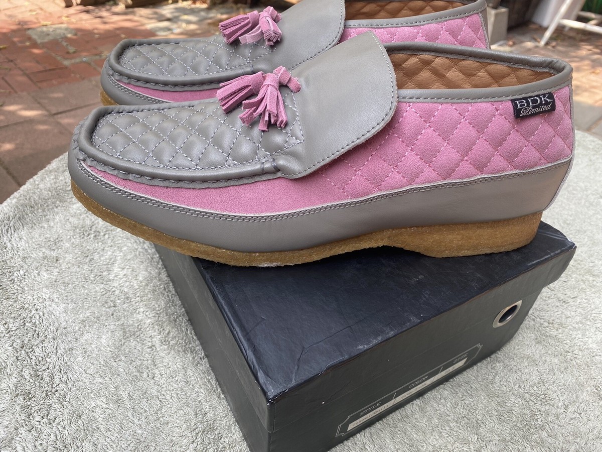 Purple British Walkers Boots British Walkers Walker 100 Wallabee