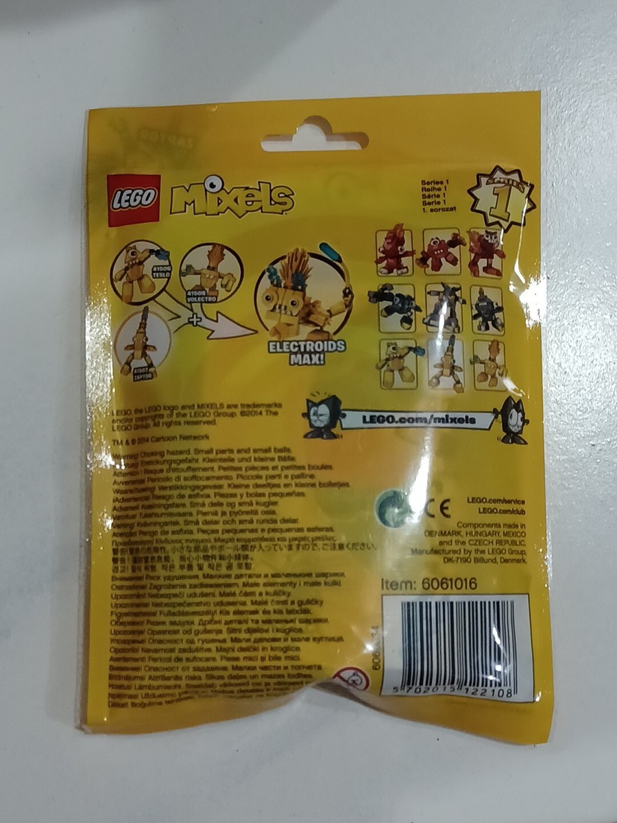 NEW RETIRED Lego Mixels Series 1 41507 Zaptor SEALED NIP