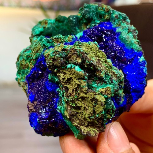 265G BEST Natural Azurite/Malachite crystal minerals specimens - 第 13/21 張圖片