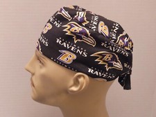 Scrub Hat/Skull Cap Mens DB - NFL Baltimore Ravens