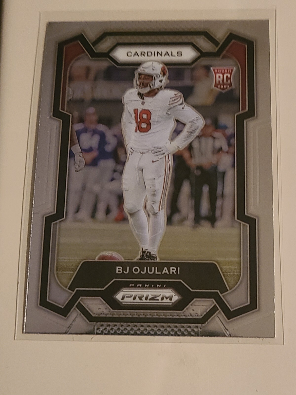2023 Panini Prizm Base #301 BJ Ojulari RC Rookie Card Arizona Cardinals