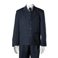 Sweet Kids Big Boys Navy Jacket Shirt Tie Vest Pants Husky Size Suit 8 on sale Sweet Kids Big Boys Navy Jacket Shirt Tie Vest Pants Husky Size Suit 8 on sale