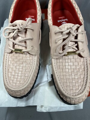 Timerland Supreme Collab Boat Shoe Mens Pink US8.5 | eBay