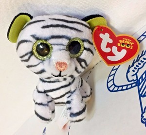 blizz the white tiger beanie baby