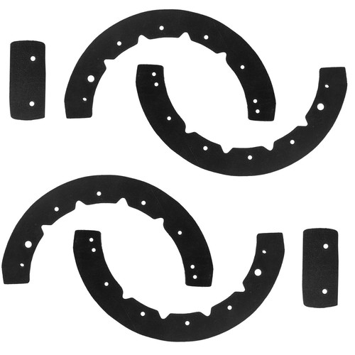 Caltric Rubber Auger & Scraper Bar for MTD 731-0782 Snow Blower (4) Pack - Picture 7 of 7