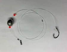 4 oz. Modified Grouper Rig – 7/0 Circle Hook 48" 100# Test Bottom Fishing Rig