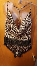 New Pure Romance Lingerie WILD AT HEART cami short set Small