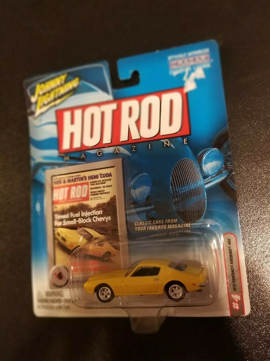 Johnny Lightning Hot Rods Magazine 1970 Pontiac Firebird 400