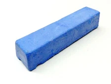 Jewelers Rouge Polishing Compound Blue Fine Finish Silver & White Metals 5oz Bar
