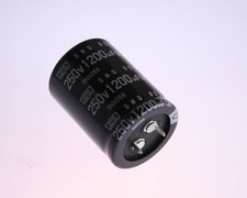  8pcs 1200uF 250V DC Snap In Mount Electrolytic Capacitor ESMQ251VSN122MR40S
