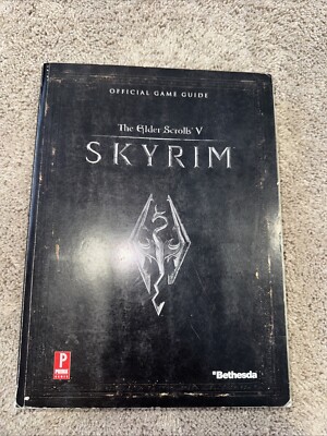 Elder Scrolls V Skyrim Prima Official Strategy Guide No Map LR2 | eBay