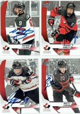 JAMIESON REES autographed '19 Upper Deck TEAM CANADA crd #68 CAROLINA HURRICANES