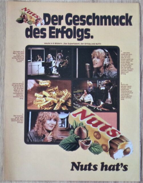 Nuts Werbung 70er 80er Jahre 70s 80s Clipping Clip Anzeige Advertising Top Ebay