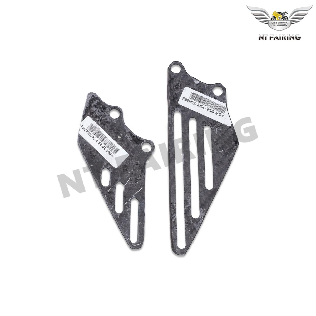 NTU 2006-2024 Kawasaki Ninja ZX14, ZZR1400 Heel Plates - 100