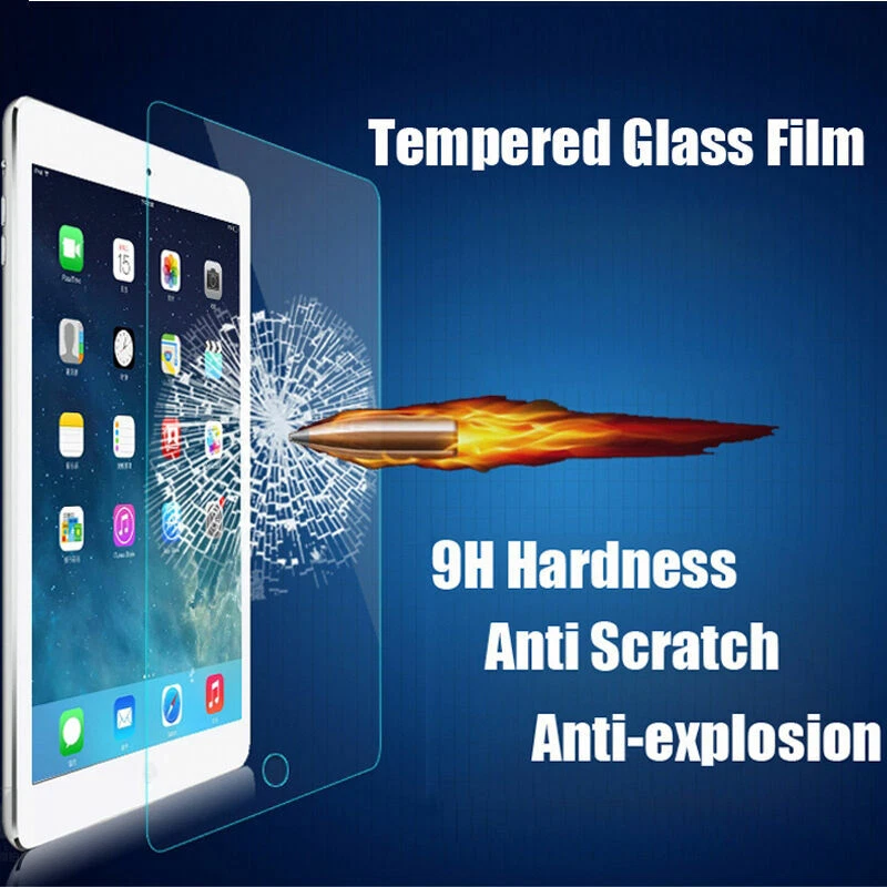 For Samsung Galaxy Tab 3 4 S S2 S4 S5E S6 Tempered Glass Screen Protector New - Image 2 of 4