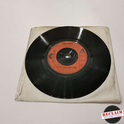 james brown get up offa that thing 7'' vinyl record very good condition