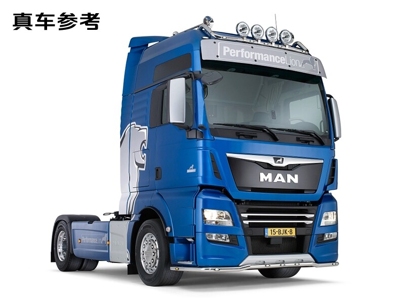 MAN TGX LION500 EDITION WATER DECAL STICKER for 1/14 Tamiya