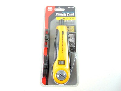 Gardner Bender Voice Data Video Punch Down Tool Type 110/66 PDT-3110 New
