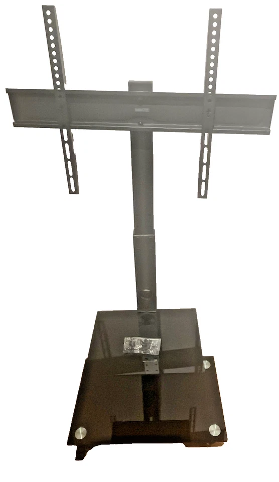 BONTEC TV-Ständer Rollen 30-70 Zoll Bildschirme bis 40 kg 6 Höhenverstellungen