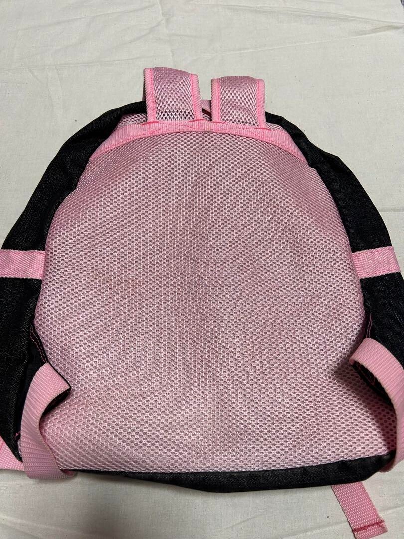 Mezzo Piano Berrie 2000s Backpack Devil Denim Logo Y2K Rare Kawaii